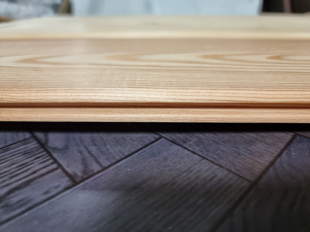 Вагонка Штиль из Лиственницы Сорт ВС 12.5мм/110мм/2.0м 5шт