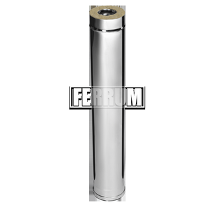 Сэндвич 1,0м (430/0,5мм + нерж.) D80х160 Ferrum