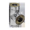 Сэндвич-тройник 90° D160x250 [430/0,5мм + нерж.] Ferrum